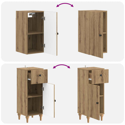 Set di armadietti da bagno in 3 pezzi ALKMAAR