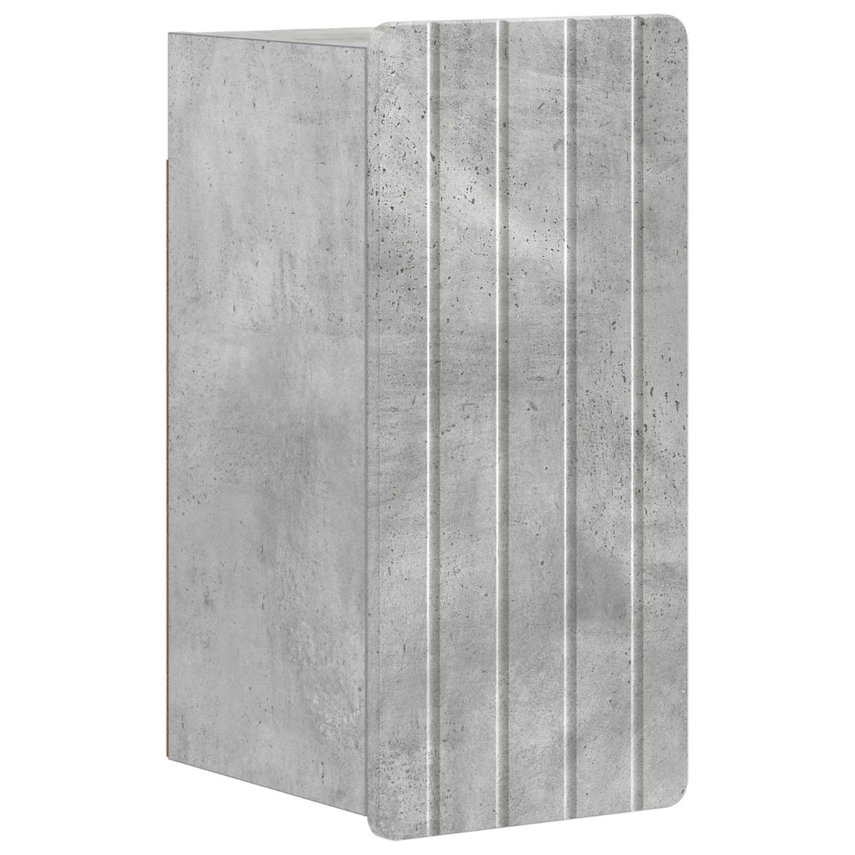Set di armadietti da bagno in 3 pezzi ZWOLLE Grigio Cemento