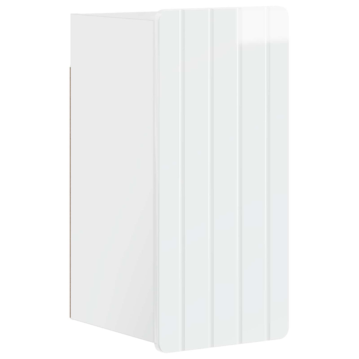 Set di armadietti da bagno in 3 pezzi ZWOLLE Bianco Lucido