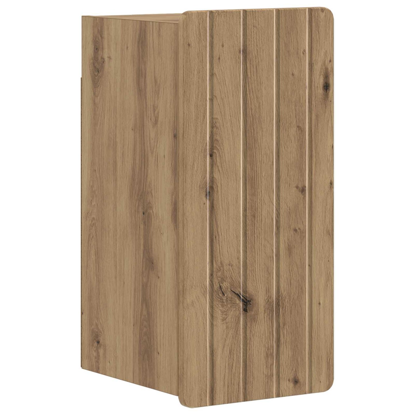 Set di armadietti da bagno in 3 pezzi ZWOLLE Rovere Artigianale