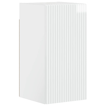 Set di armadietti da bagno in 3 pezzi ARNHEM Bianco Lucido