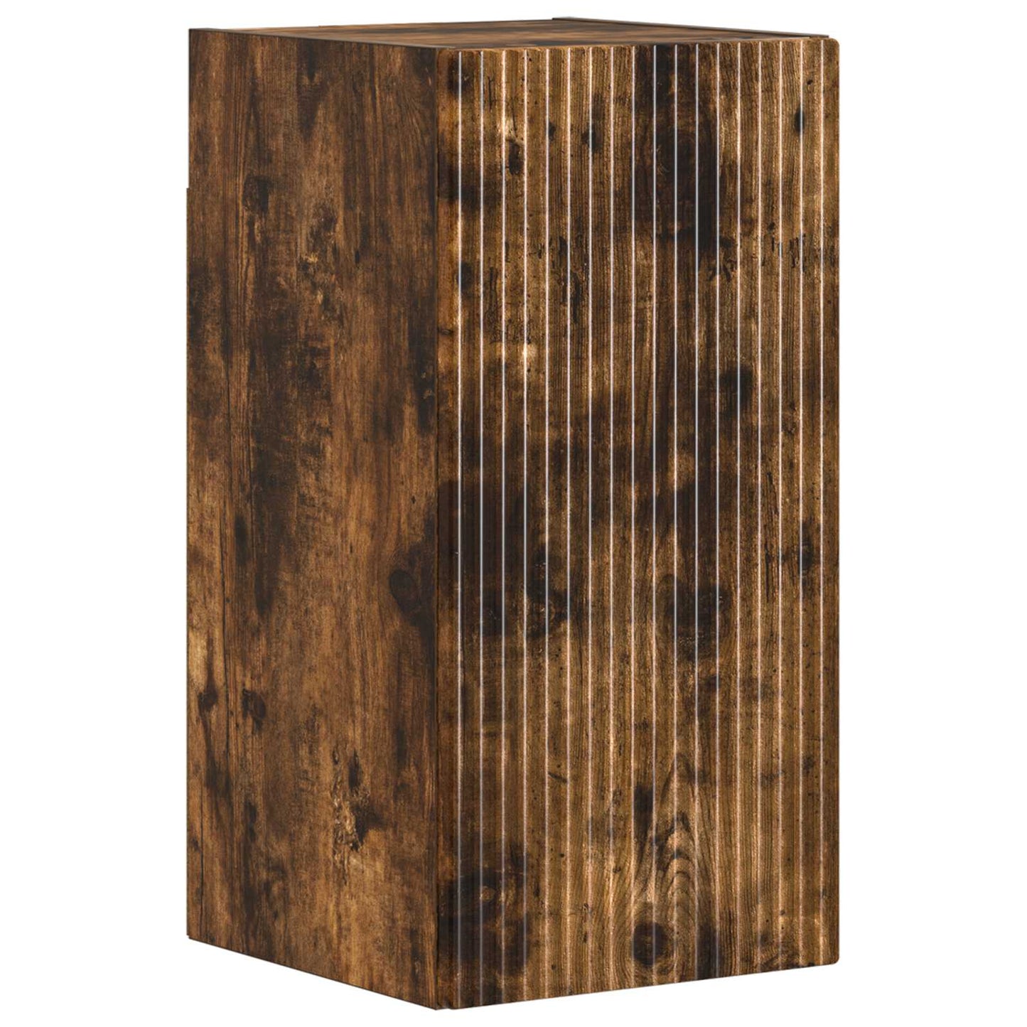Set di armadietti da bagno in 3 pezzi ARNHEM Rovere Fumo