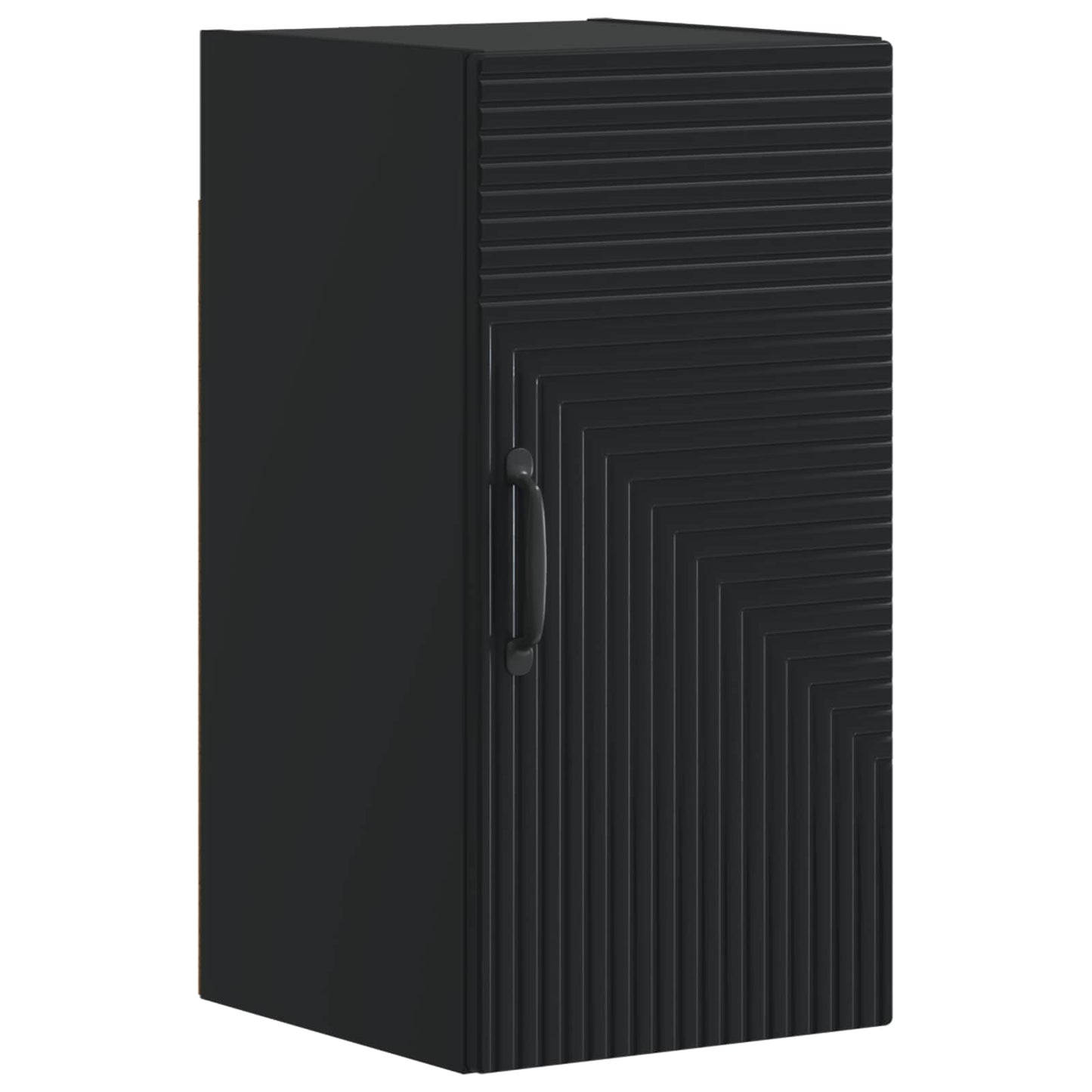 Set di armadietti da bagno in 3 pezzi HAARLEM Nero