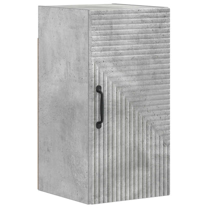 Set di armadietti da bagno in 3 pezzi HAARLEM Grigio Cemento