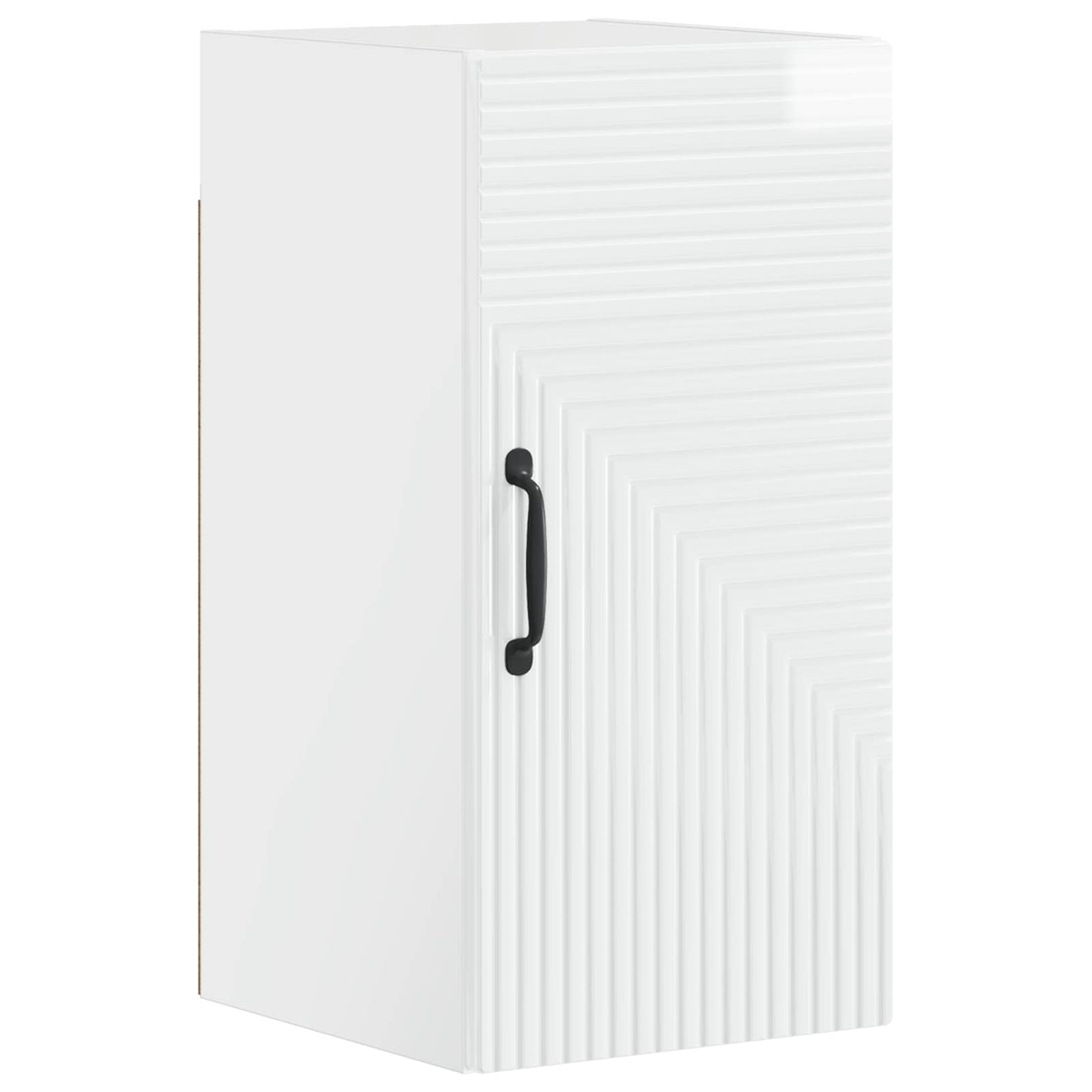Set di armadietti da bagno in 3 pezzi HAARLEM Bianco Lucido