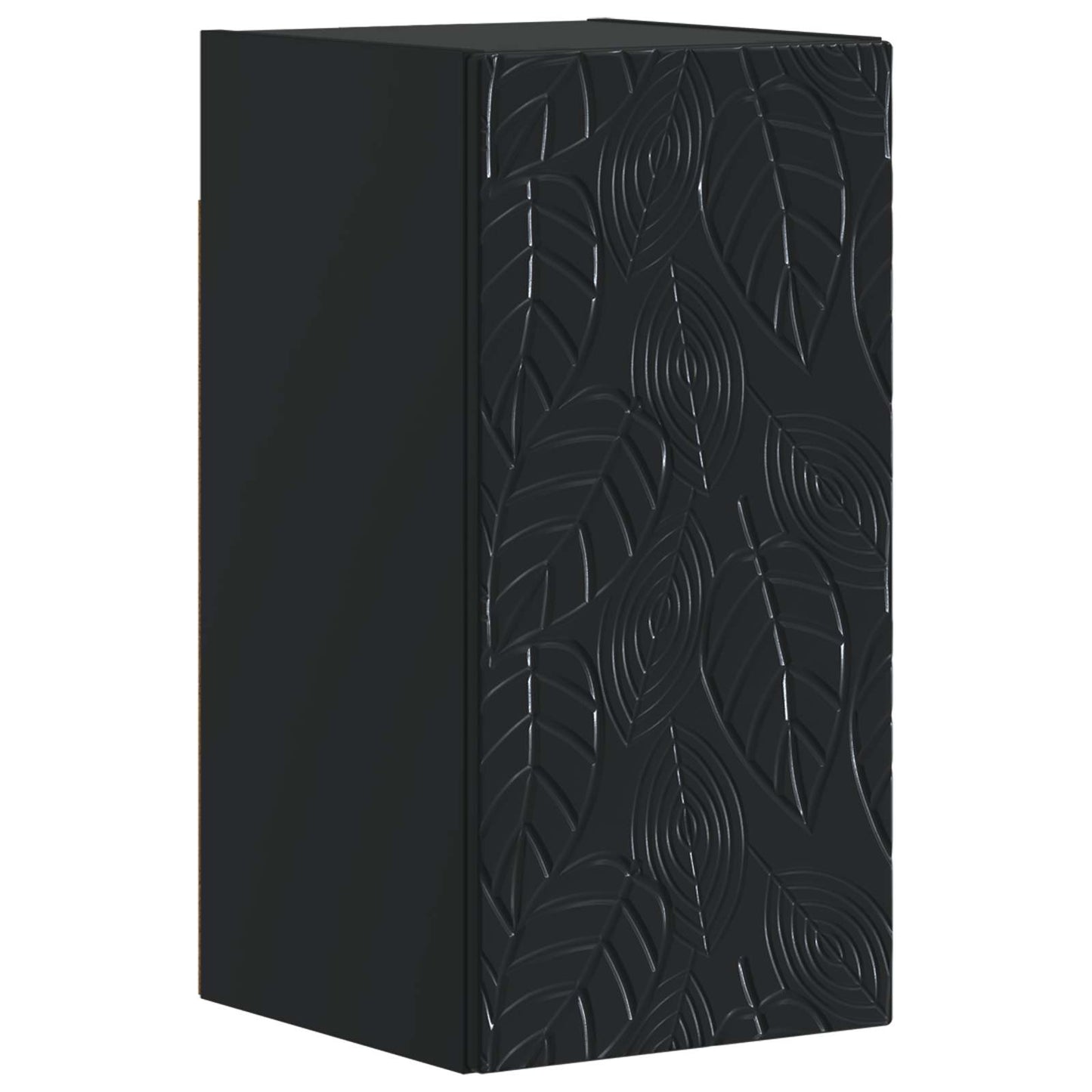Set di armadietti da bagno in 3 pezzi DELFT Nero