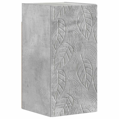 Set di armadietti da bagno in 3 pezzi DELFT Grigio Cemento