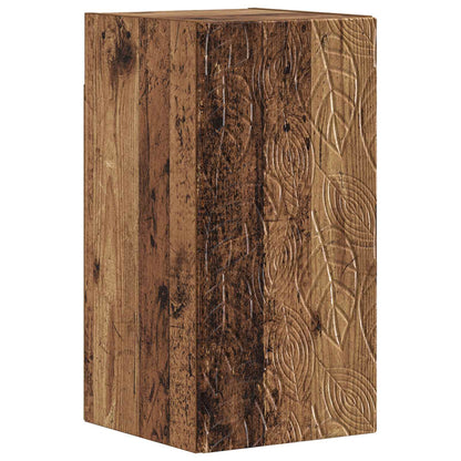 Set di armadietti da bagno in 3 pezzi DELFT Legno antico