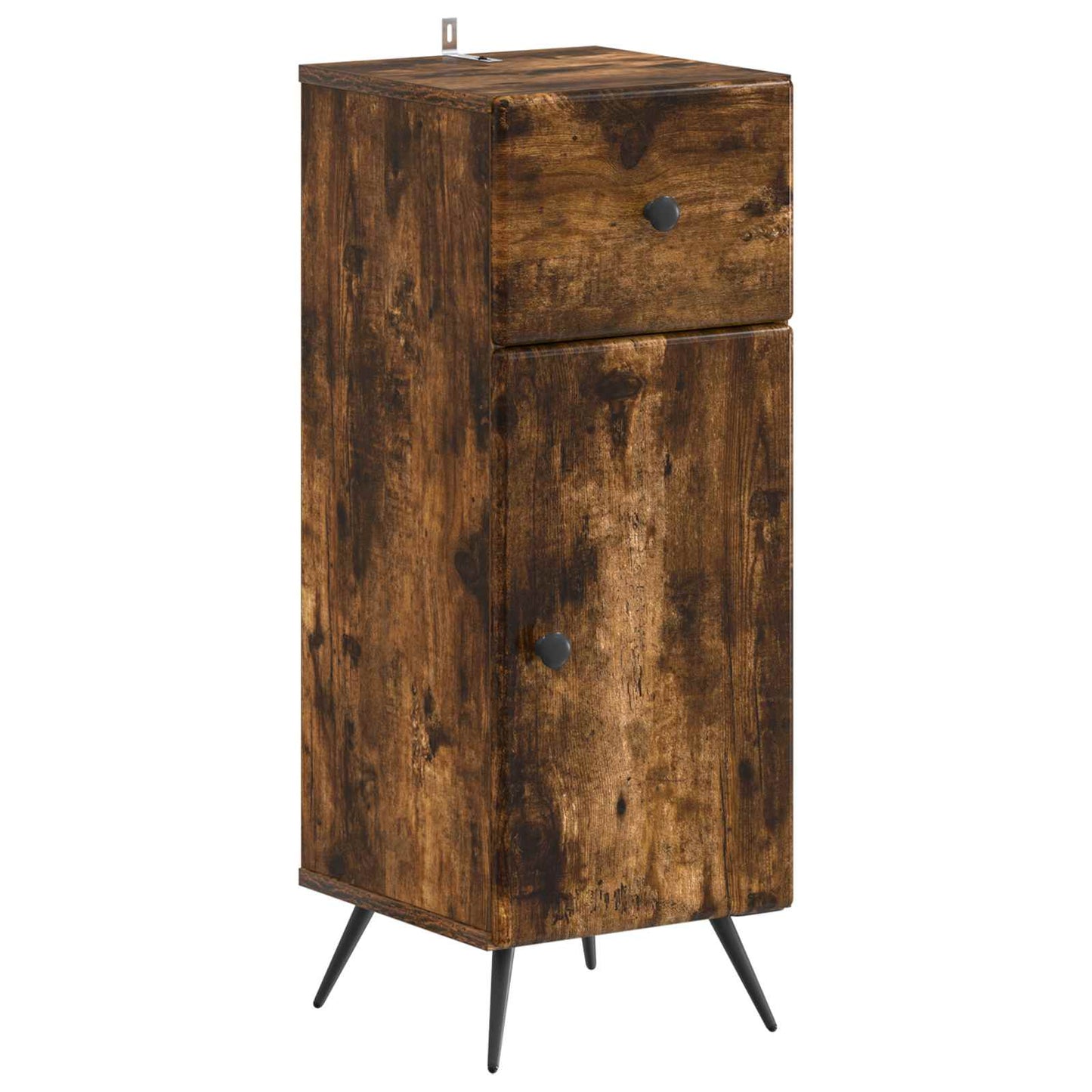 Set di armadietti da bagno in 3 pezzi BREDA Rovere Fumo