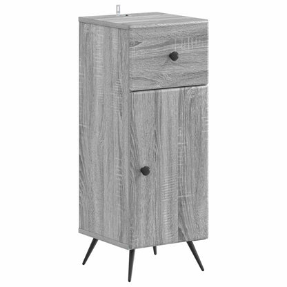 Set di armadietti da bagno in 3 pezzi BREDA Sonoma grigio