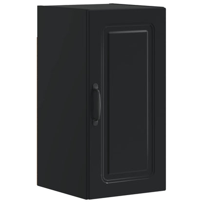 Set di armadietti da bagno in 3 pezzi UTRECHT Nero