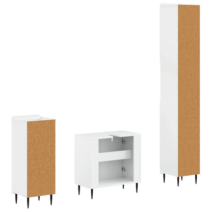Set di armadietti da bagno in 3 pezzi ZWOLLE | homemem39