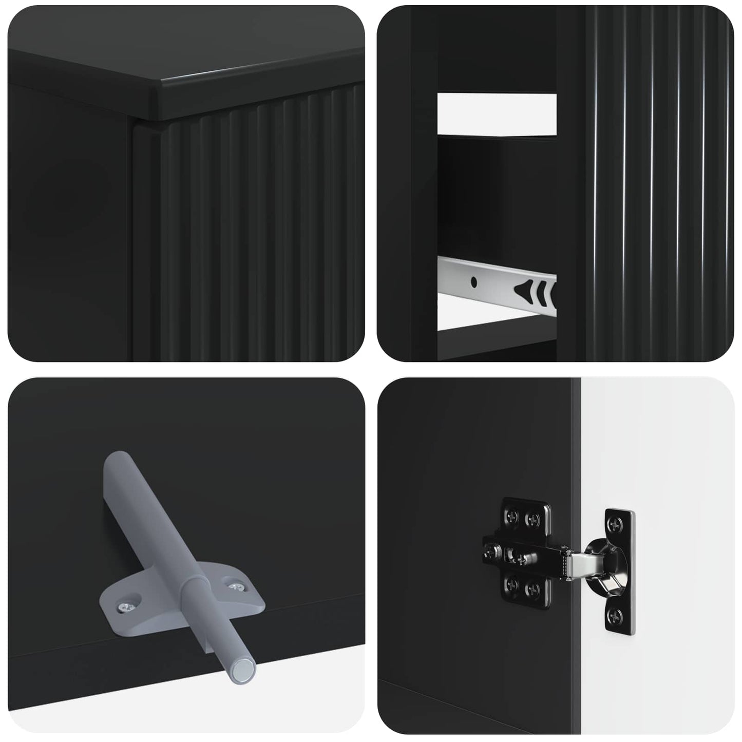 Set di armadietti da bagno in 3 pezzi ARNHEM | homemem39