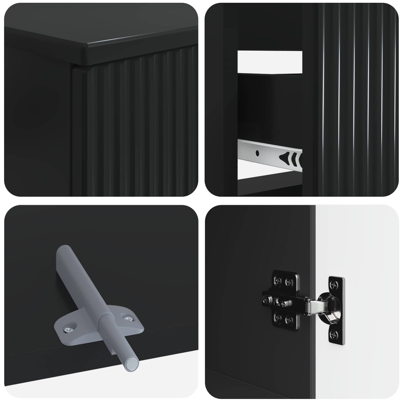 Set di armadietti da bagno in 3 pezzi ARNHEM | homemem39