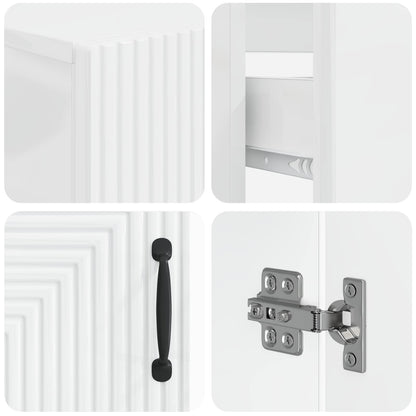 Set di armadietti da bagno in 3 pezzi HAARLEM