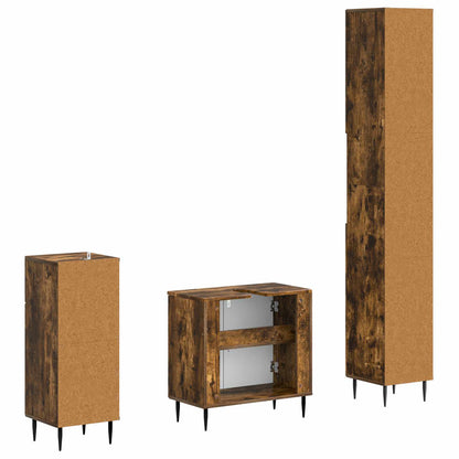 Set di armadietti da bagno in 3 pezzi HAARLEM | homemem39