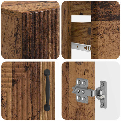 Set di armadietti da bagno in 3 pezzi HAARLEM | homemem39