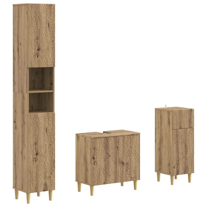 Set di armadietti da bagno in 3 pezzi DELFT | homemem39