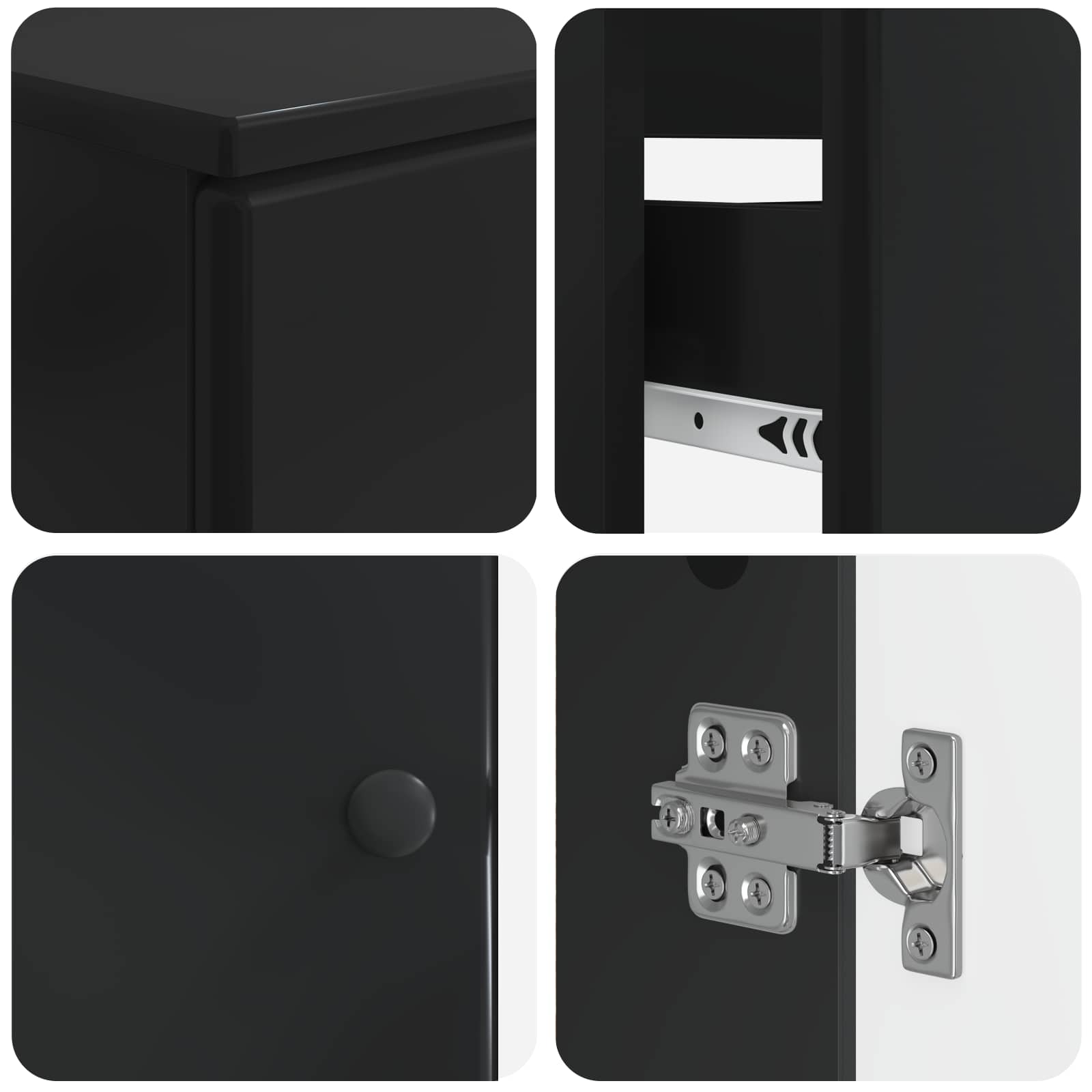 Set di armadietti da bagno in 3 pezzi BREDA | homemem39