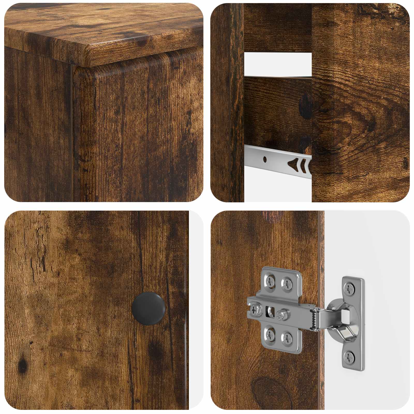 Set di armadietti da bagno in 3 pezzi BREDA | homemem39