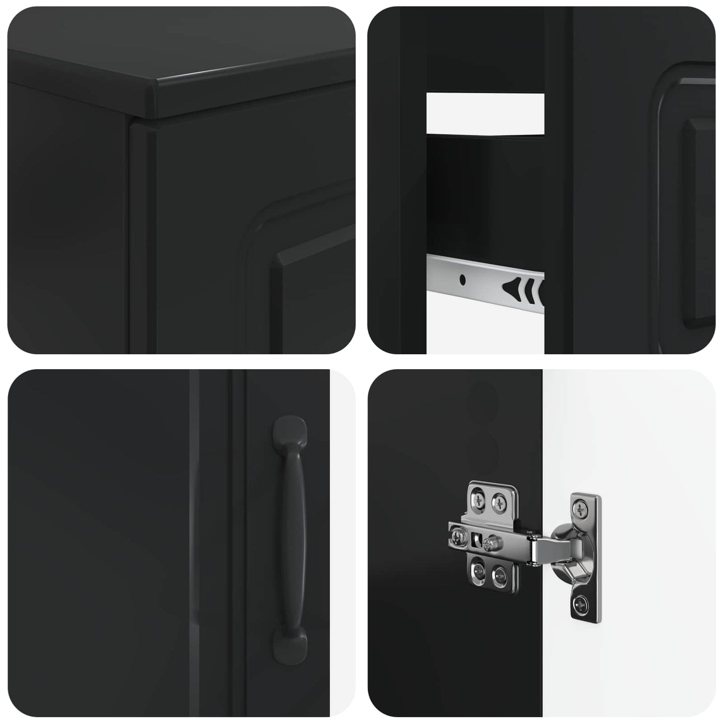 Set di armadietti da bagno in 3 pezzi UTRECHT | homemem39