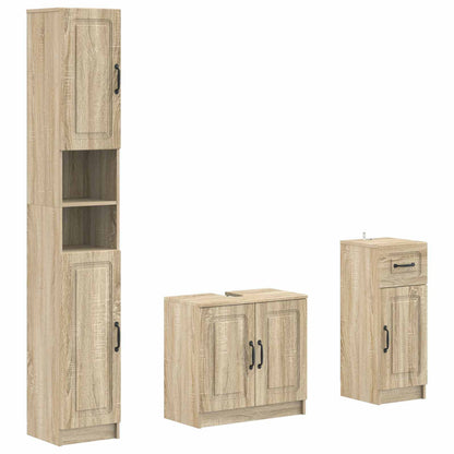 Set di armadietti da bagno in 3 pezzi UTRECHT | homemem39