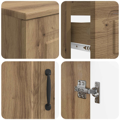 Set di armadietti da bagno in 3 pezzi UTRECHT | homemem39