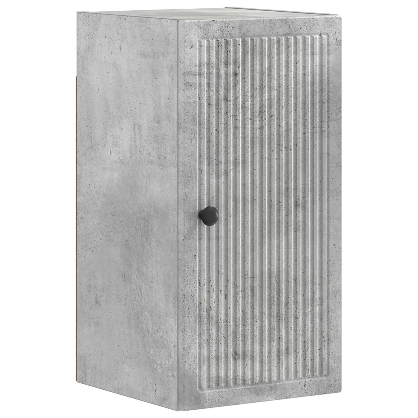 Set di Mobili da Bagno da 4 Pezzi EDE Grigio Cemento