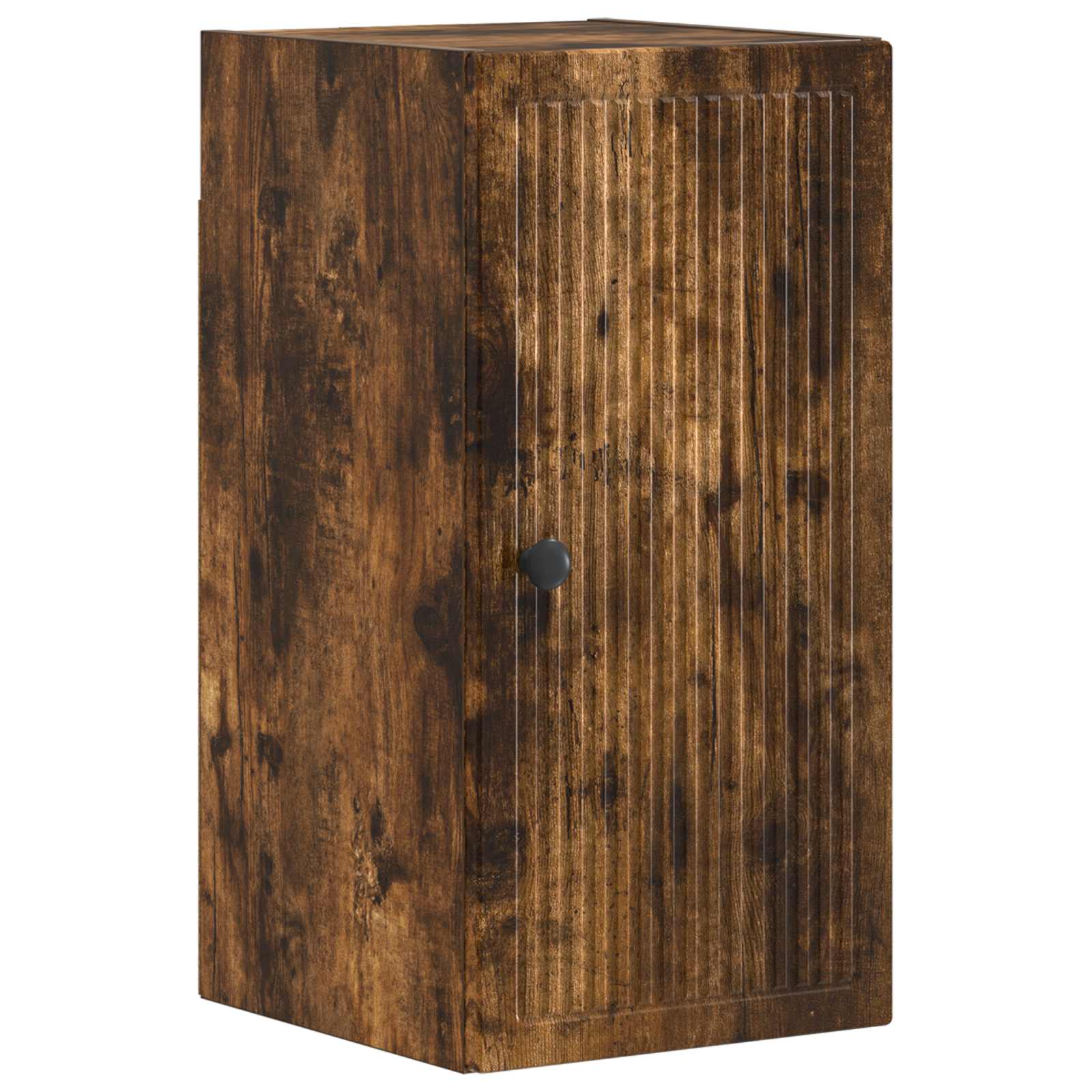 Set di Mobili da Bagno da 4 Pezzi EDE Rovere Fumo | homemem39