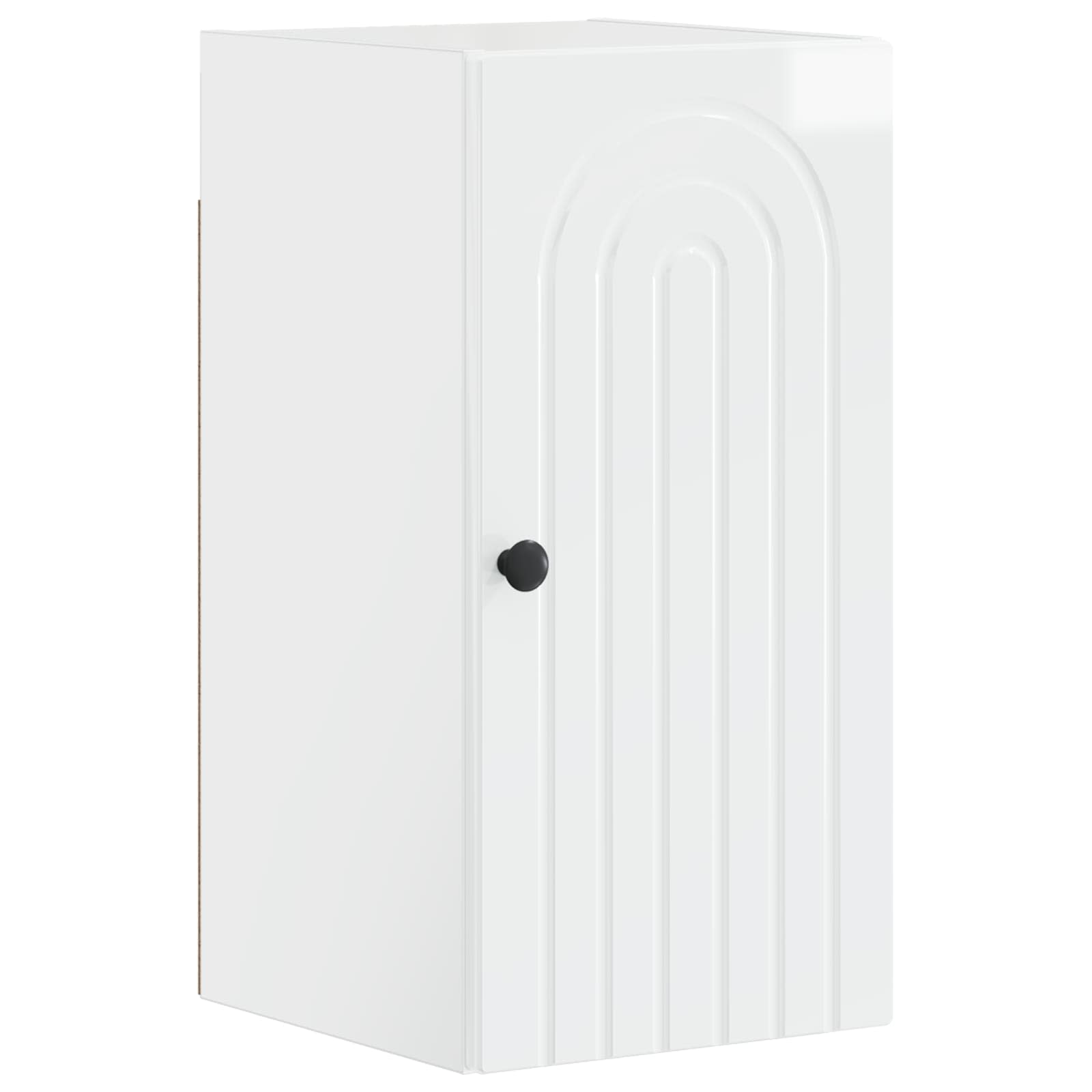 Set di Mobili da Bagno da 4 Pezzi ALKMAAR Bianco Lucido | homemem39