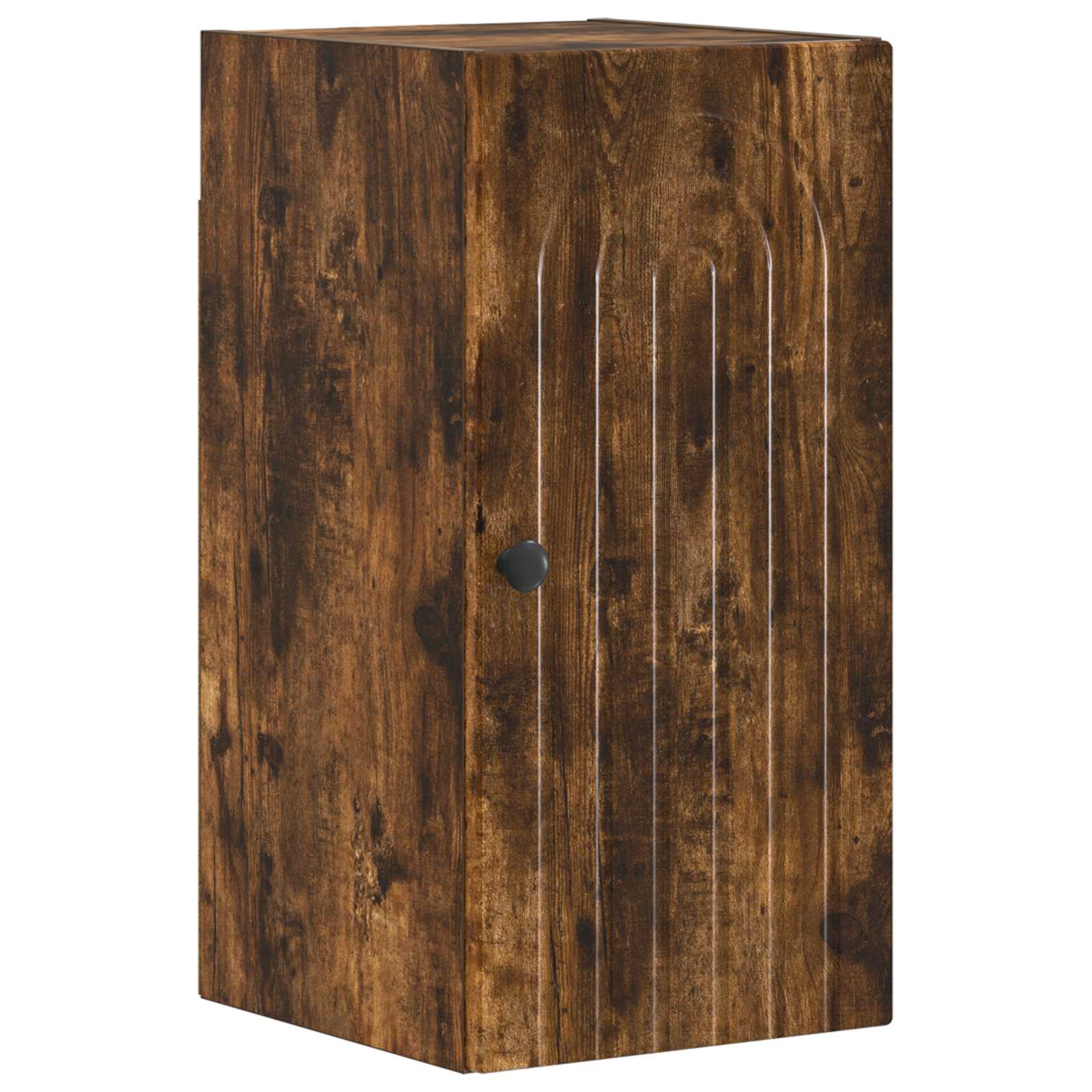 Set di Mobili da Bagno da 4 Pezzi ALKMAAR Rovere Fumo | homemem39
