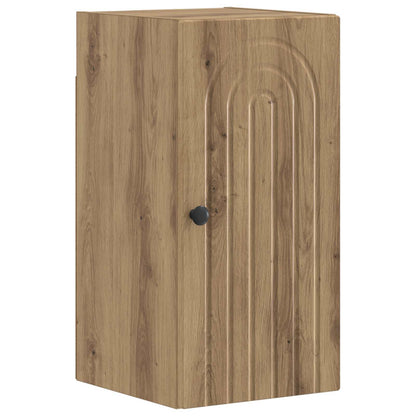 Set di Mobili da Bagno da 4 Pezzi ALKMAAR Rovere Artigianale | homemem39