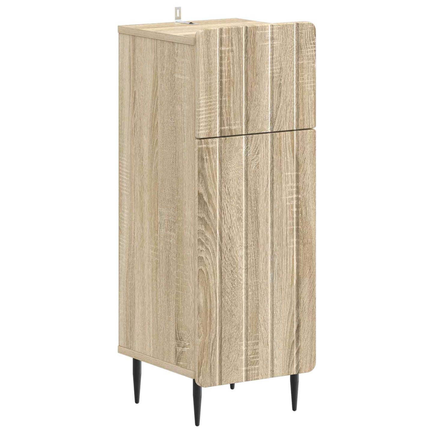 Set di Mobili da Bagno da 4 Pezzi ZWOLLE Rovere Sonoma | homemem39