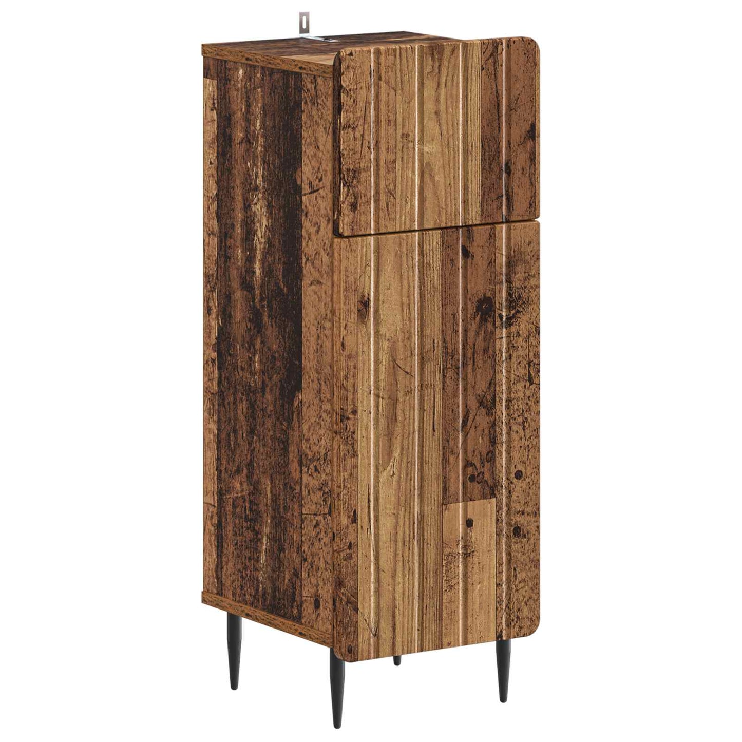 Set di Mobili da Bagno da 4 Pezzi ZWOLLE Legno antico | homemem39