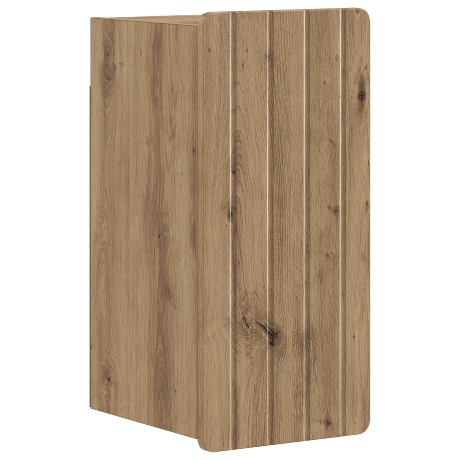 Set di Mobili da Bagno da 4 Pezzi ZWOLLE Rovere Artigianale | homemem39