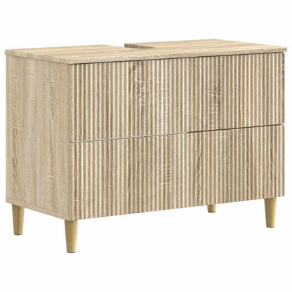 Set di Mobili da Bagno da 4 Pezzi ARNHEM Rovere Sonoma | homemem39