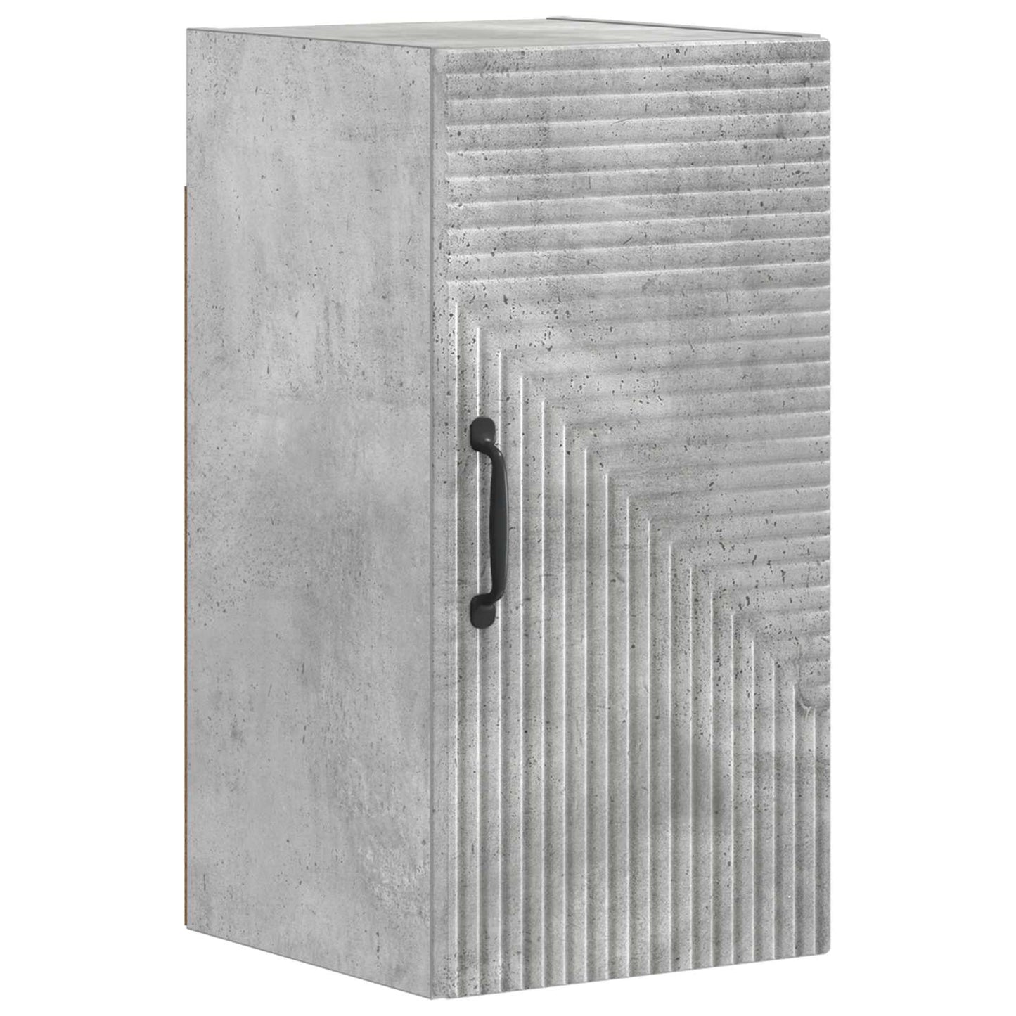 Set di Mobili da Bagno da 4 Pezzi HAARLEM Grigio Cemento | homemem39