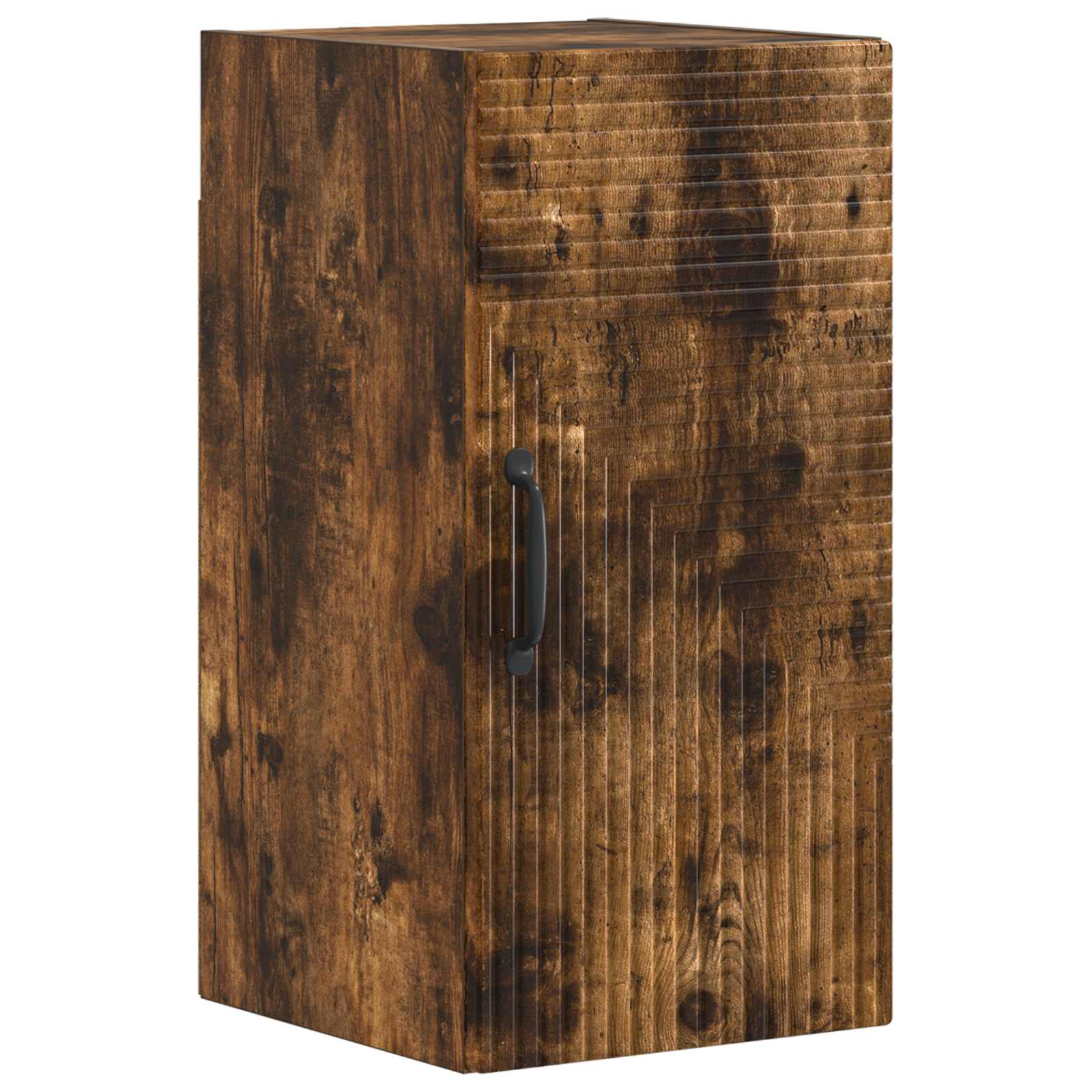 Set di Mobili da Bagno da 4 Pezzi HAARLEM Rovere Fumo | homemem39