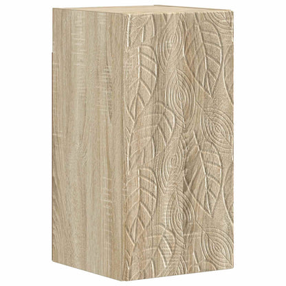 Set di Mobili da Bagno da 4 Pezzi DELFT Rovere Sonoma | homemem39