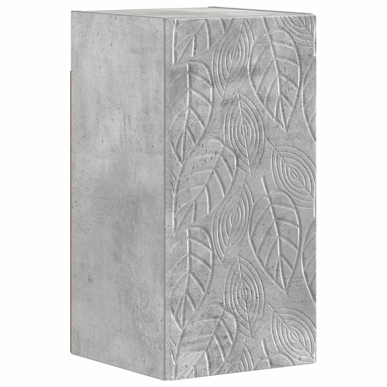 Set di Mobili da Bagno da 4 Pezzi DELFT Grigio Cemento | homemem39
