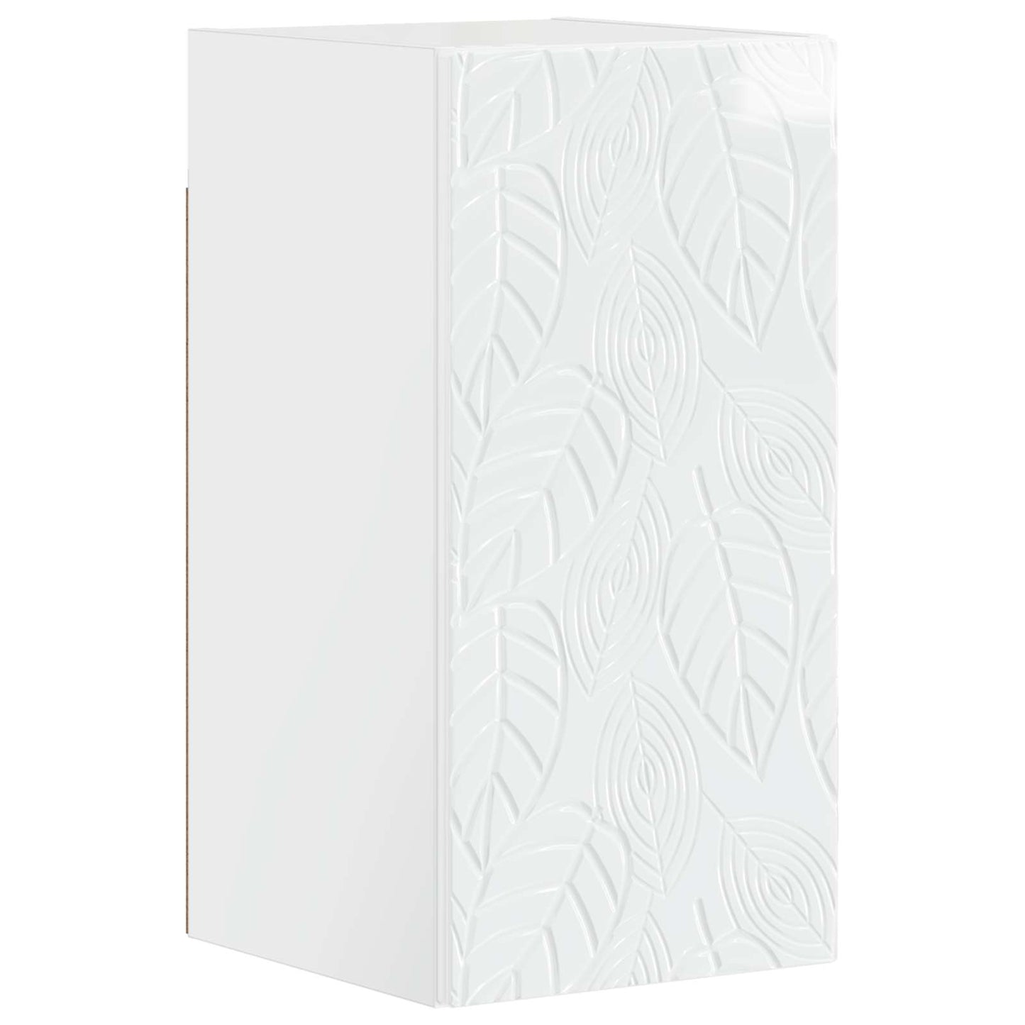 Set di Mobili da Bagno da 4 Pezzi DELFT Bianco Lucido
