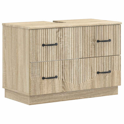 Set di Mobili da Bagno da 4 Pezzi HOORN Rovere Sonoma | homemem39