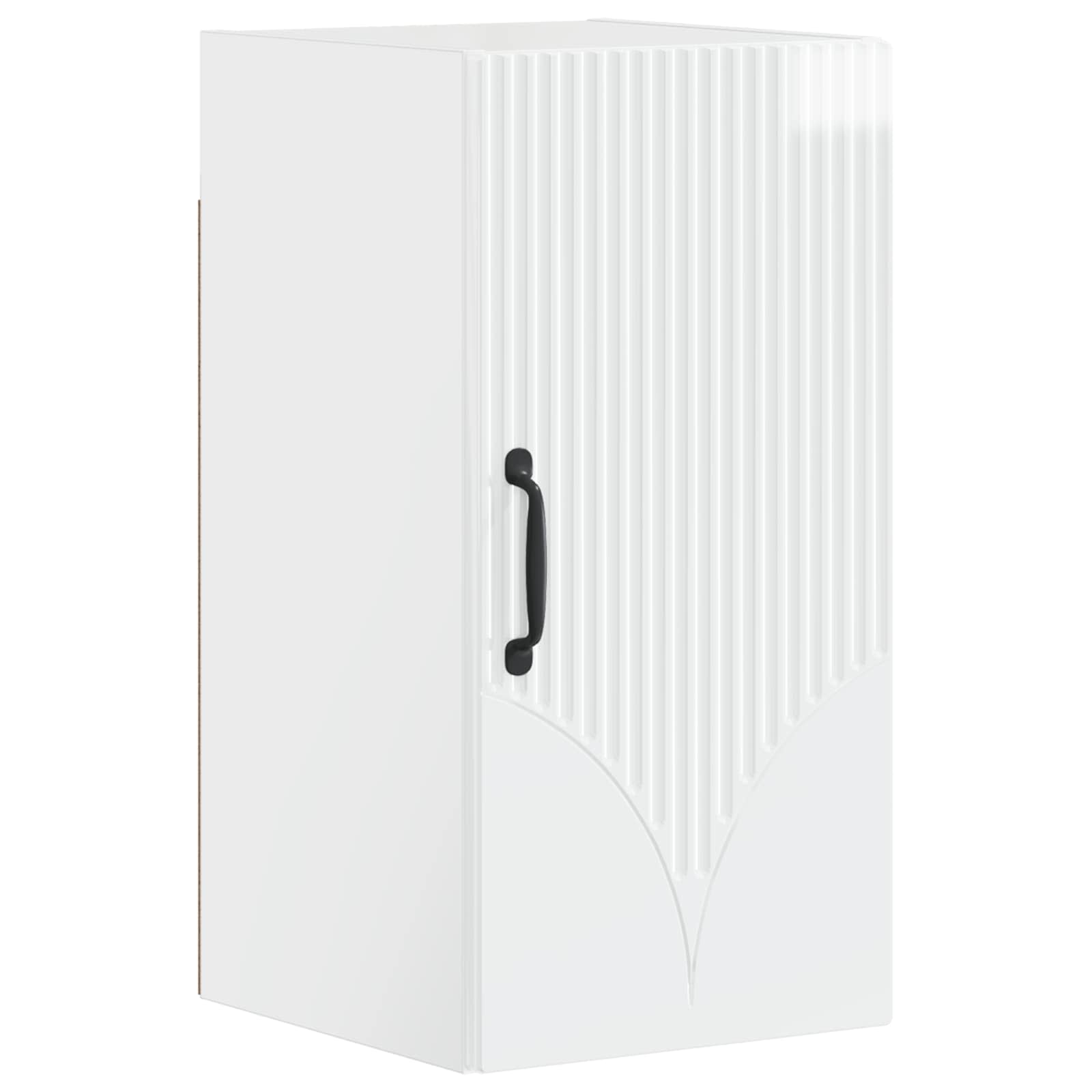 Set di Mobili da Bagno da 4 Pezzi HOORN Bianco Lucido | homemem39