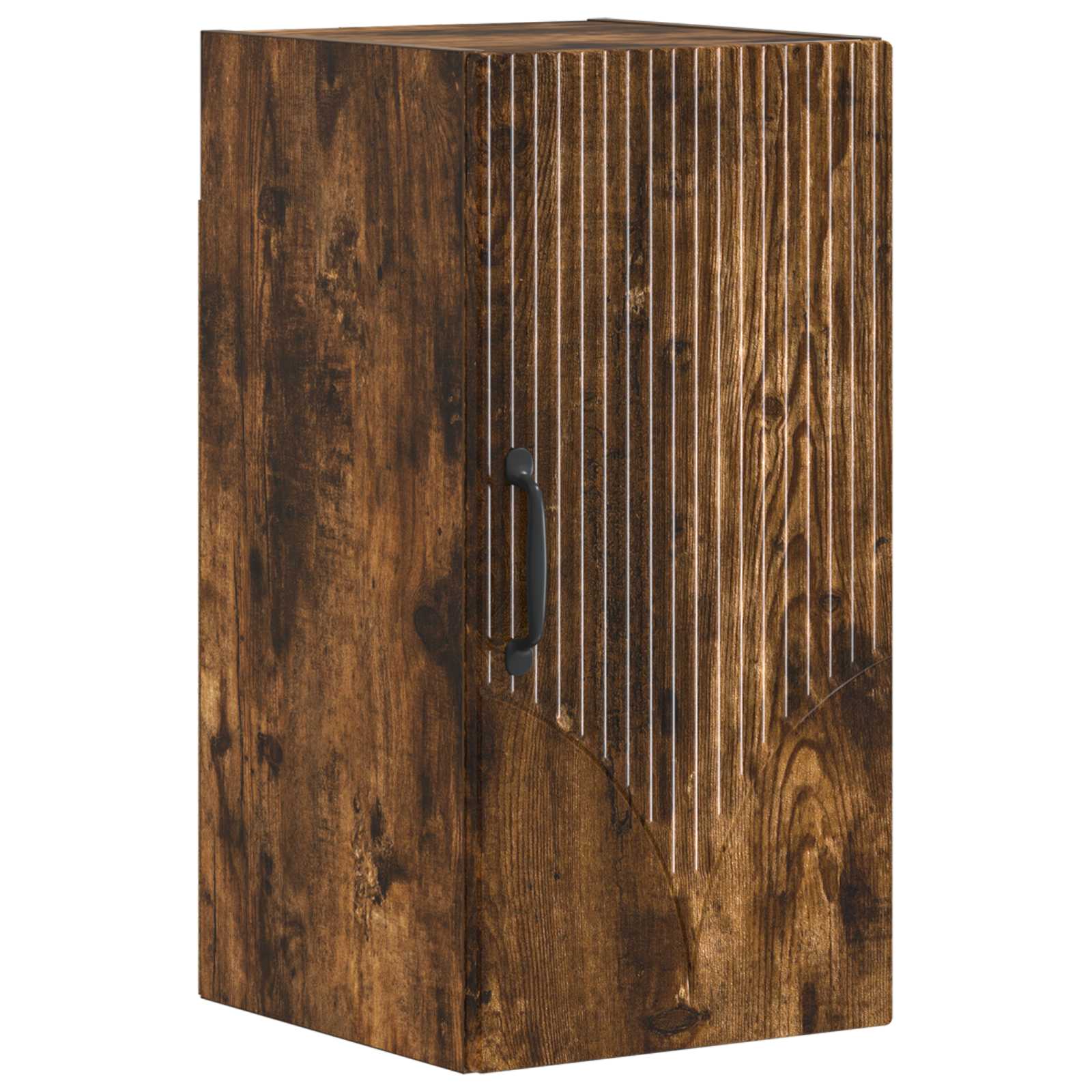 Set di Mobili da Bagno da 4 Pezzi HOORN Rovere Fumo | homemem39