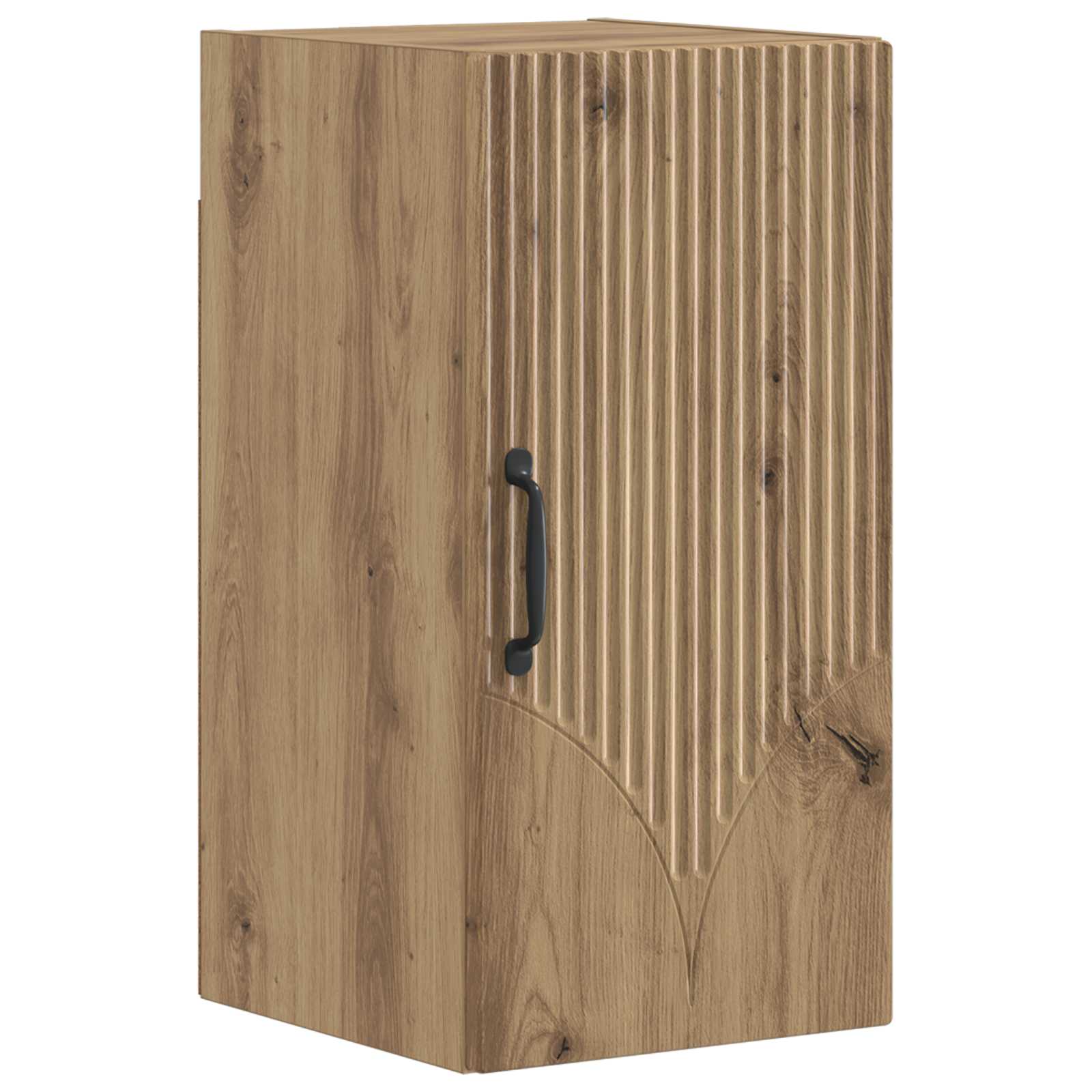 Set di Mobili da Bagno da 4 Pezzi HOORN Rovere Artigianale | homemem39