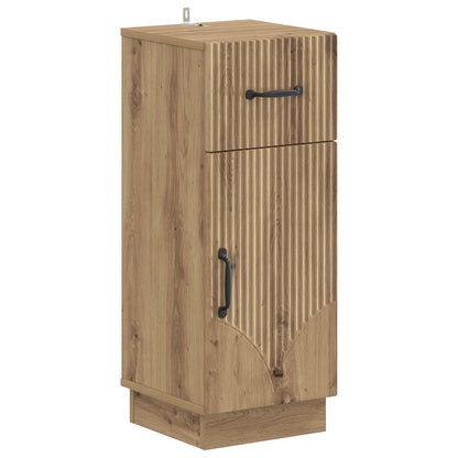 Set di Mobili da Bagno da 4 Pezzi HOORN Rovere Artigianale | homemem39