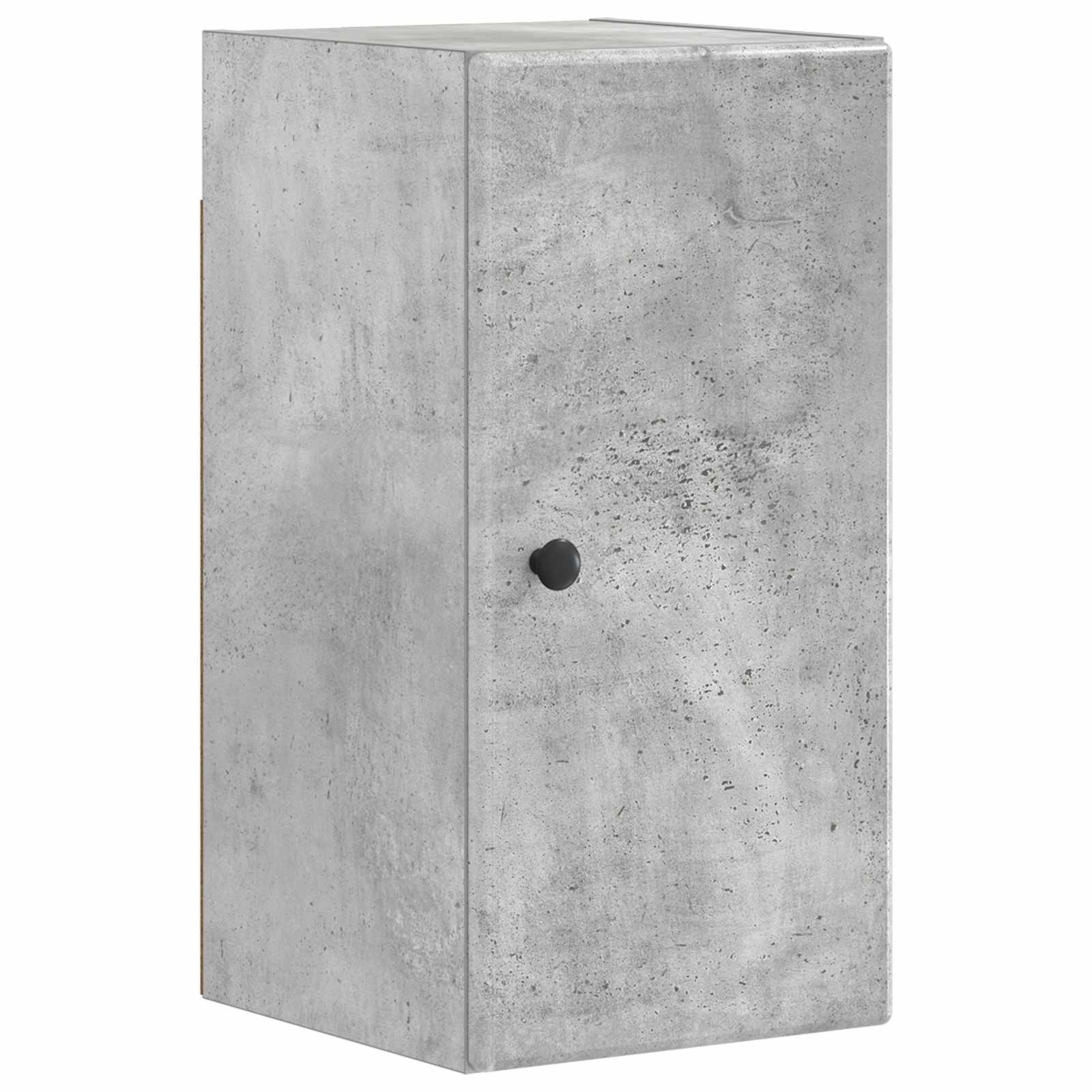 Set di Mobili da Bagno da 4 Pezzi BREDA Grigio Cemento | homemem39