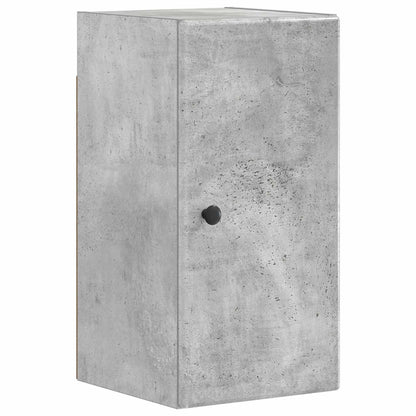 Set di Mobili da Bagno da 4 Pezzi BREDA Grigio Cemento | homemem39