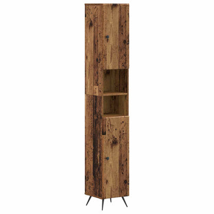Set di Mobili da Bagno da 4 Pezzi BREDA Legno antico | homemem39