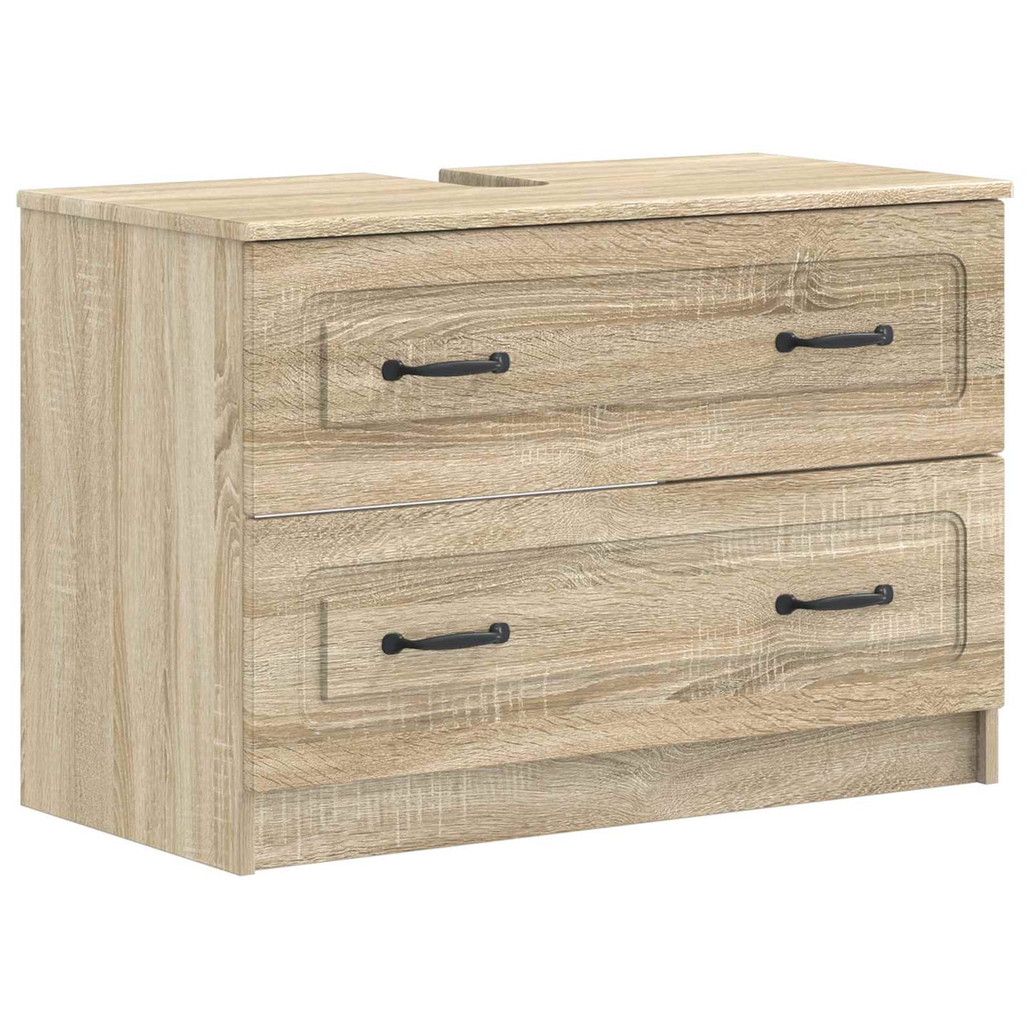 Set di Mobili da Bagno da 4 Pezzi UTRECHT Rovere Sonoma | homemem39